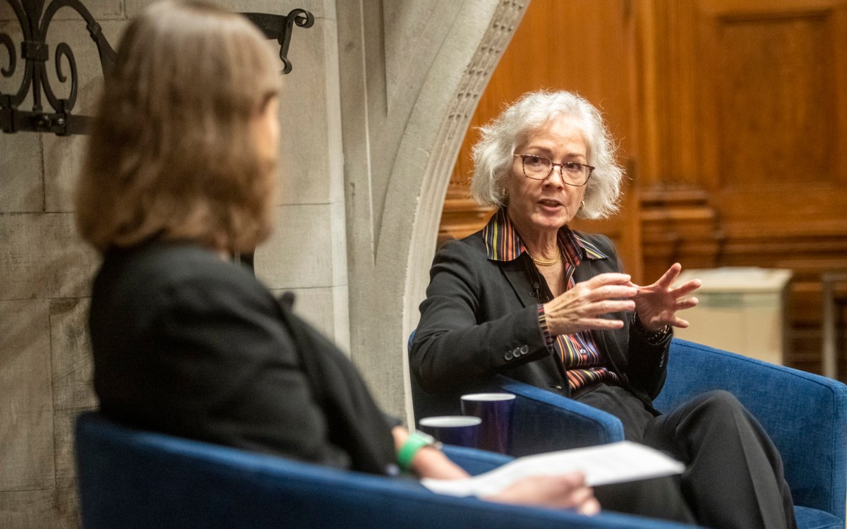 Former US Amb. to Ukraine Marie Yovanovitch talks with Emily Channel-Justice,