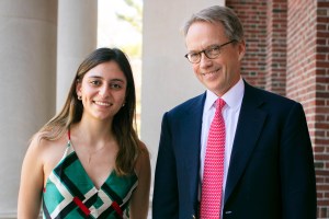 Nazli Ugur Koyluoglu (left) and Hartley Rogers