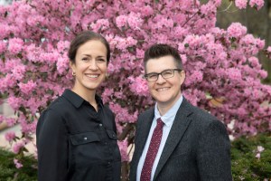 Zoe Marks (left) and Erica Chenowet.