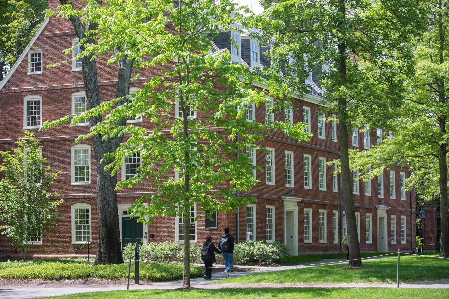 Mass Hall at Harvard University.