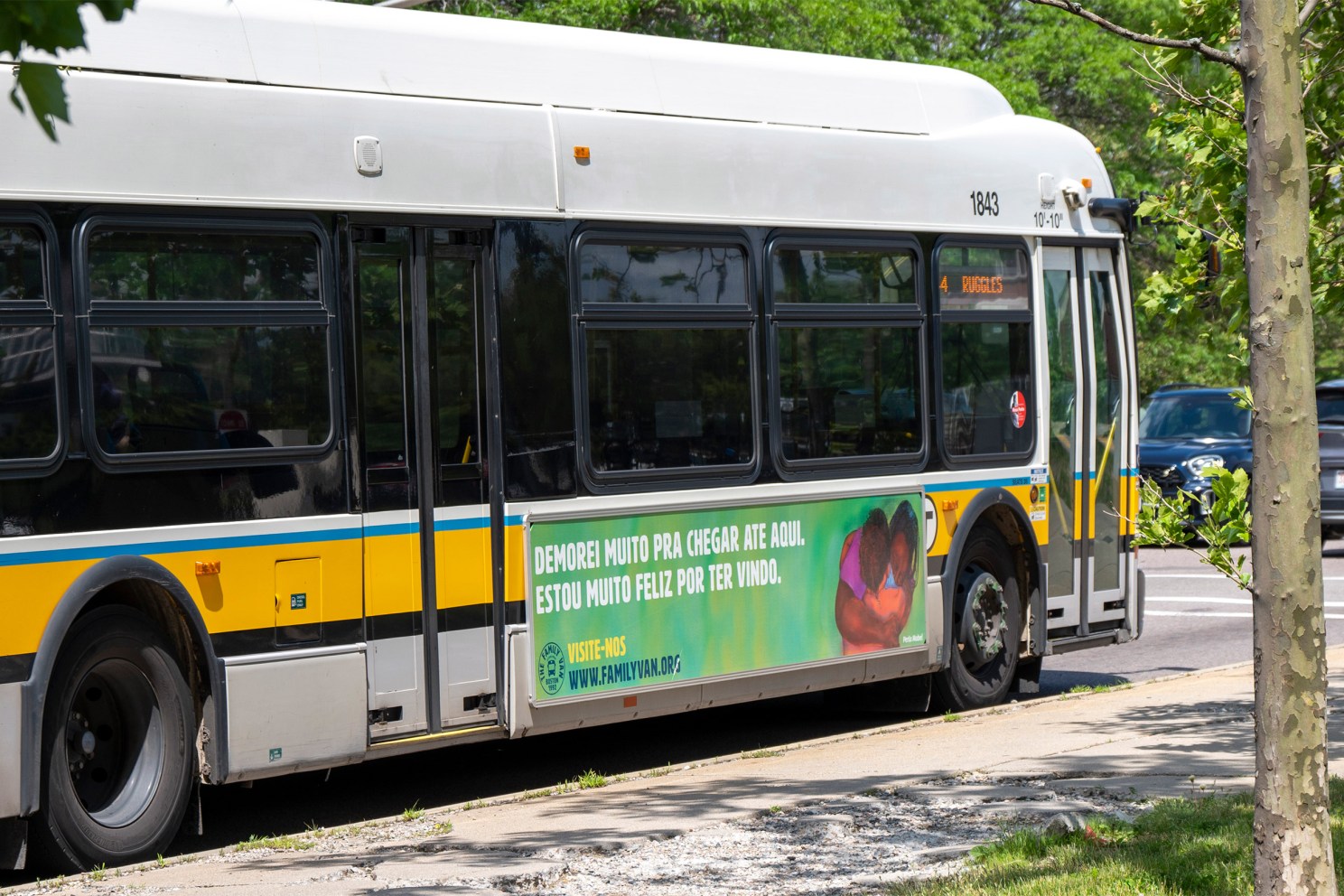 MBTA bus.