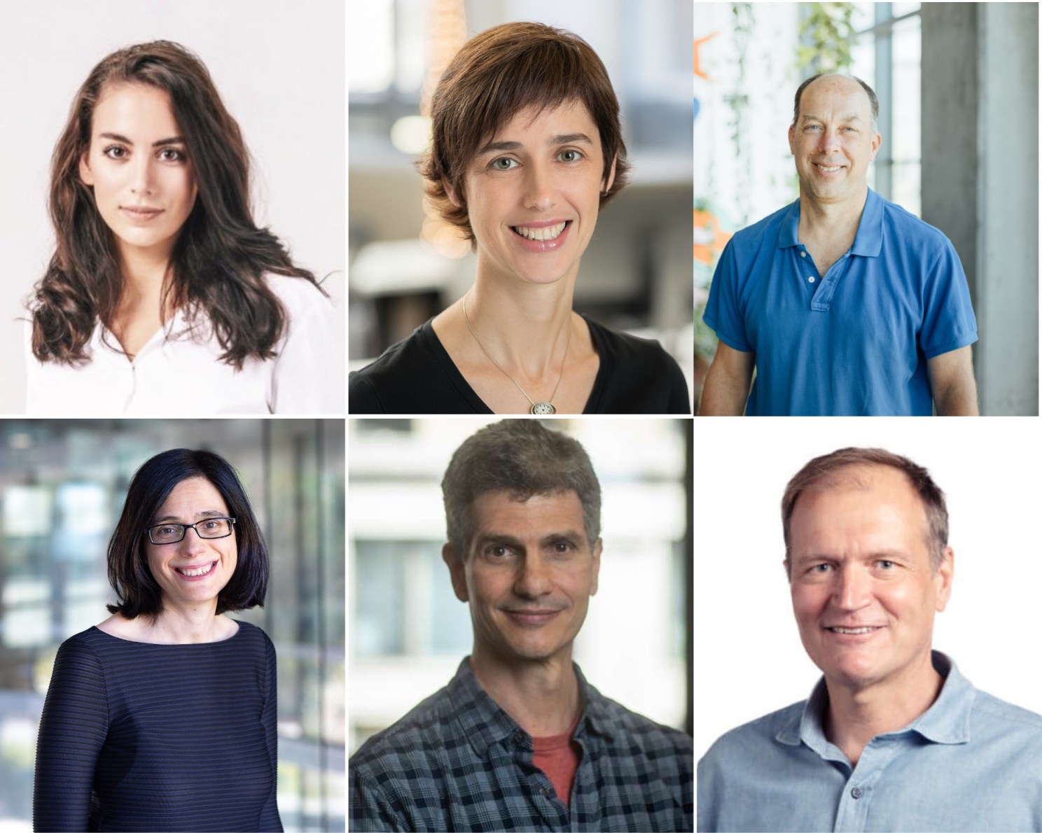 The members of the Kempner Institute Scientific Advisory Board are (left to right top row): Mira Murati, Joelle Pineau, and Stephen Quake; (bottom row) Aviv Regev, Eero Simoncelli, and Karel Svoboda.