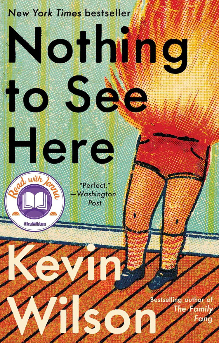 Book cover: "Nothing to See Here."