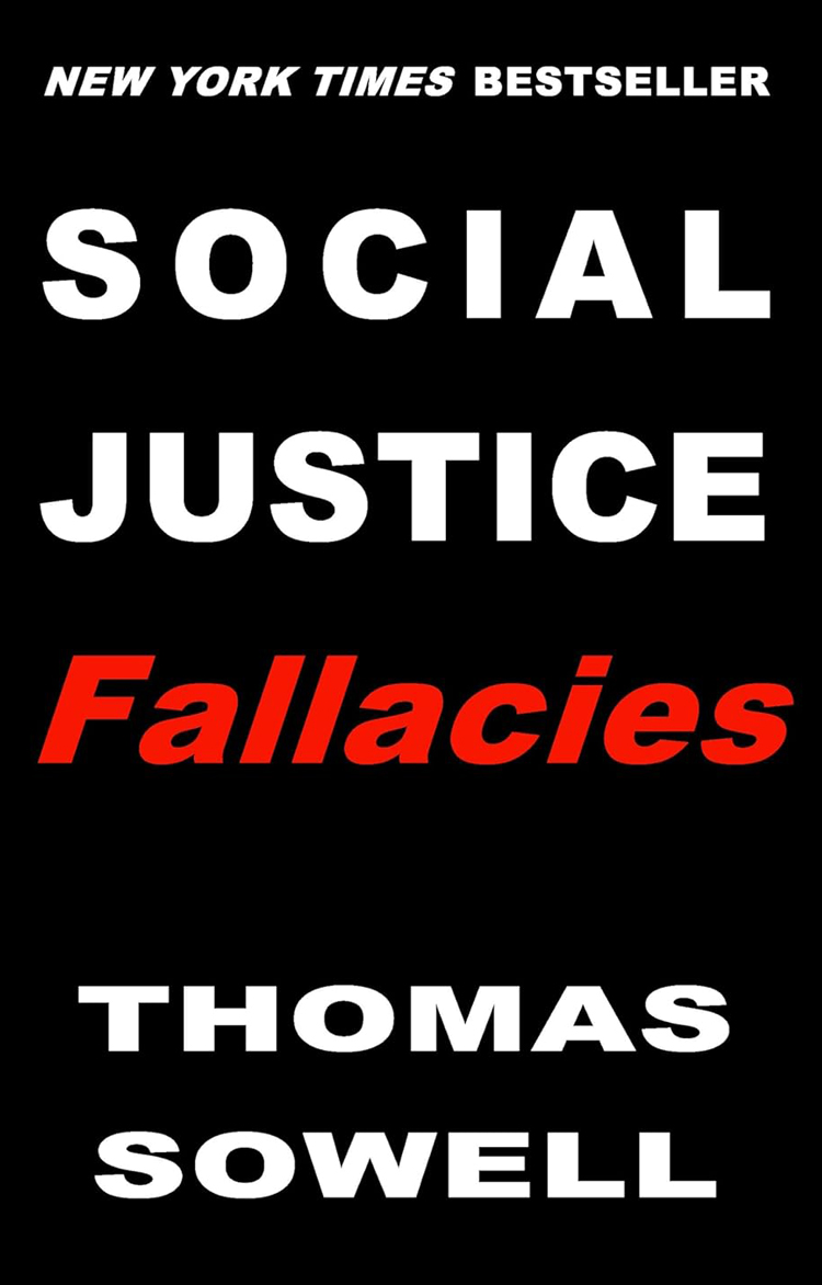 Book cover: "Social Justice Fallacies."