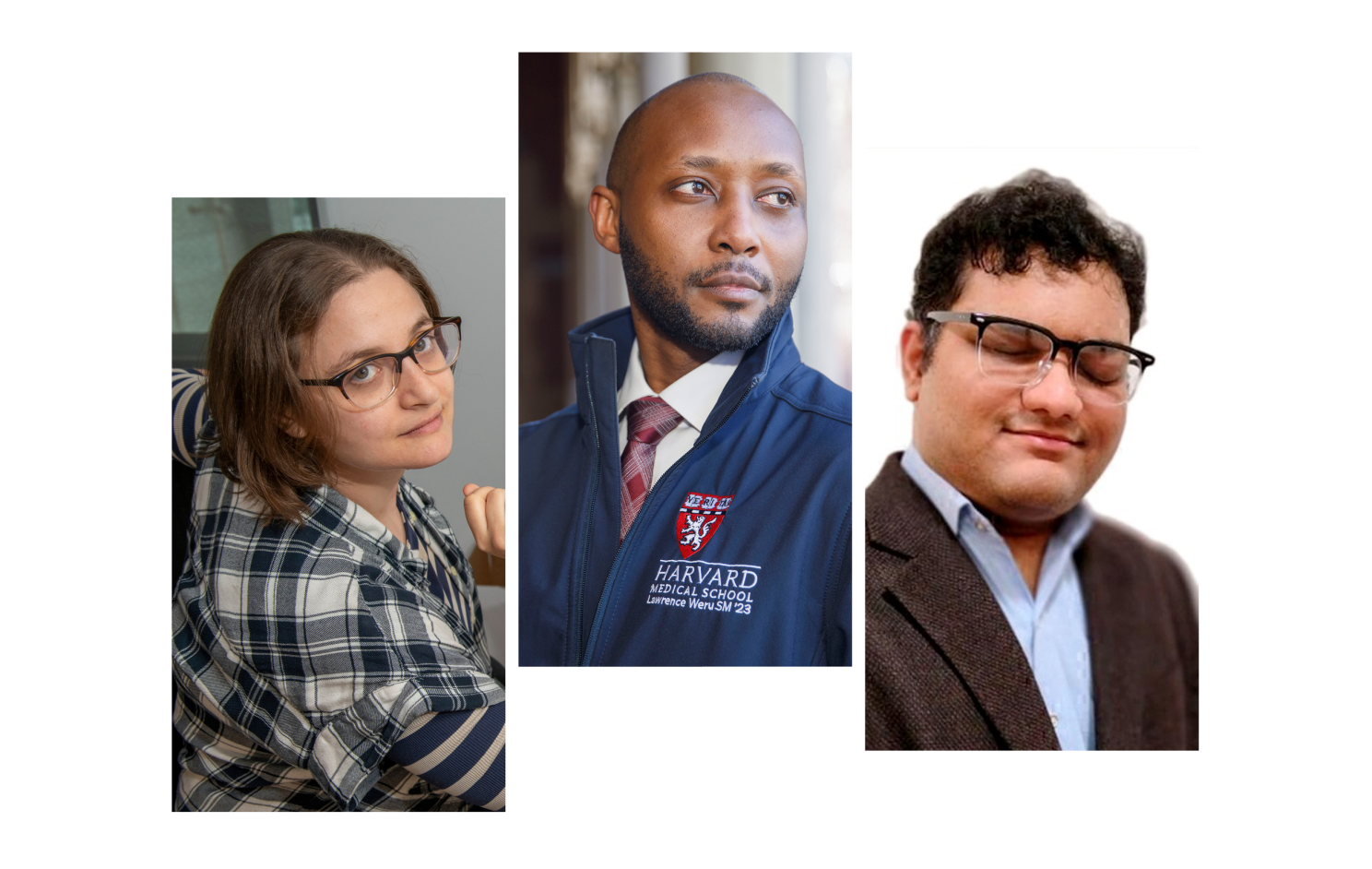 Naomi Saphra, Lawrence Weru, and Maitreya Shah.