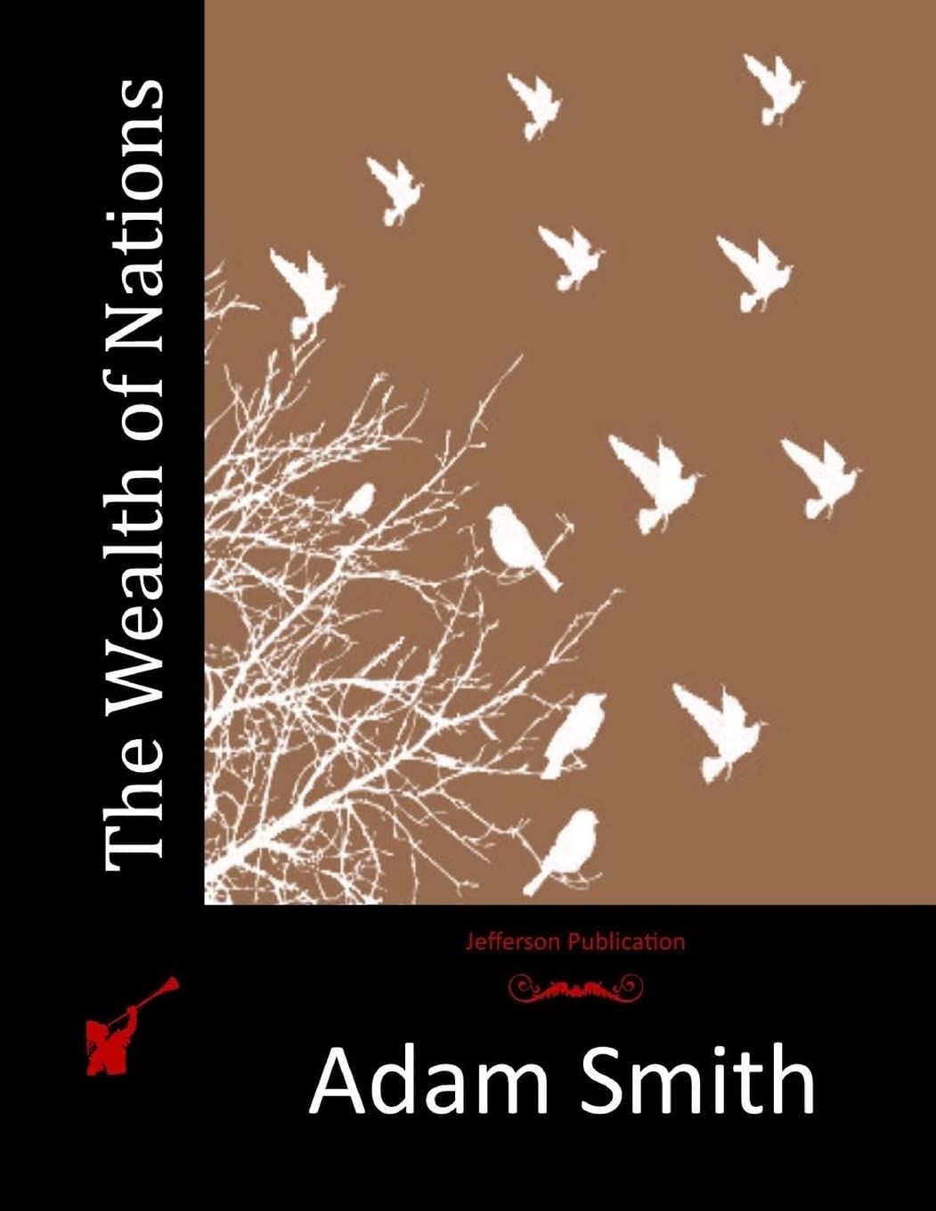 Book cover: "The Wealth of Nations."