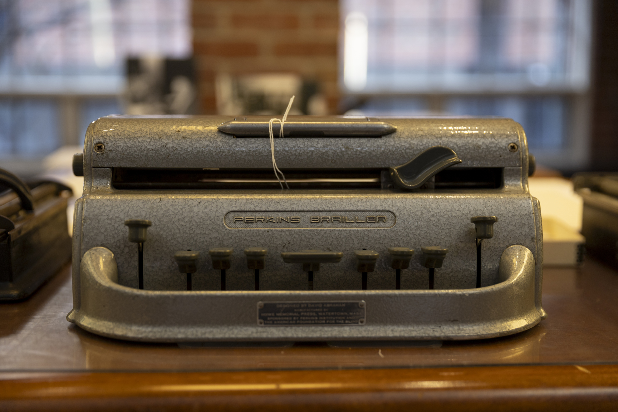 A Perkins Brailler from 1951.