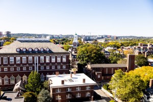 Campus of Harvard University.