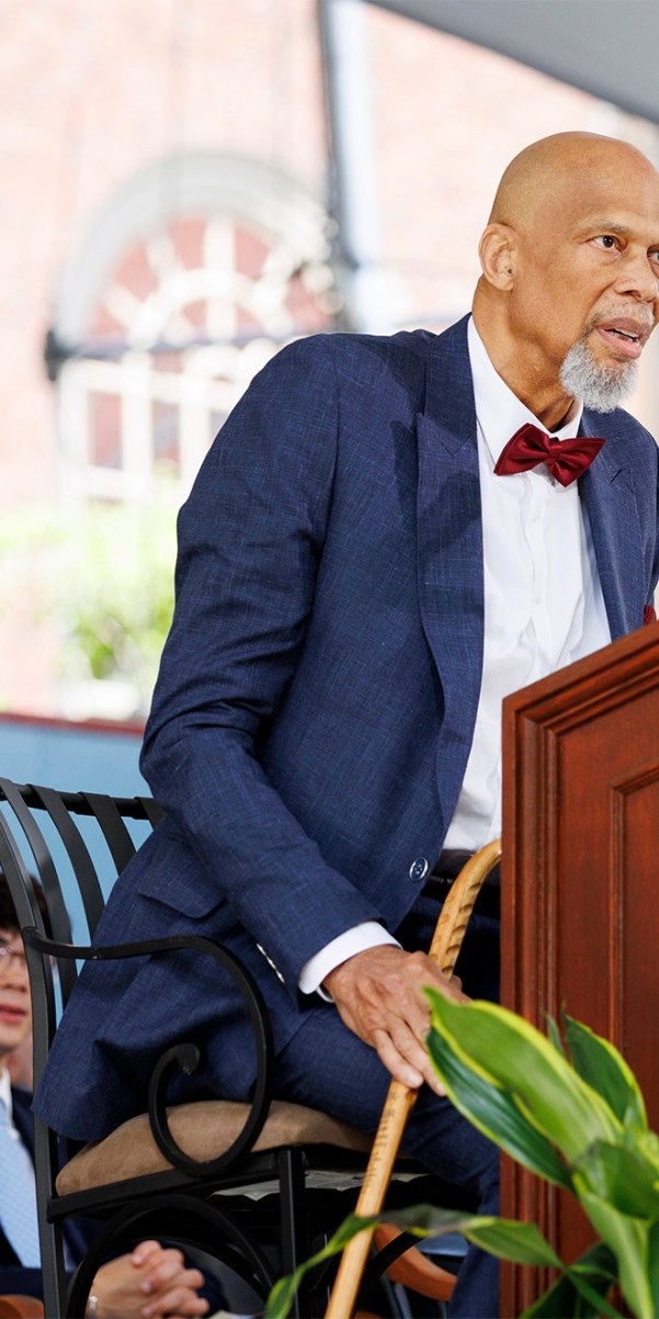 Guest Speaker Kareem Abdul-Jabbar.
