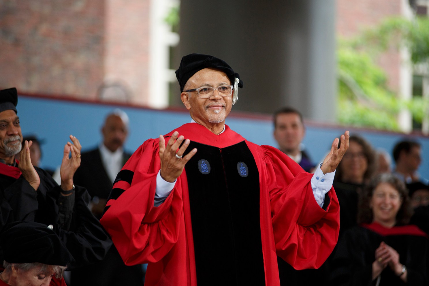 Abraham Verghese speaks at Harvard's 2025 Commencement.