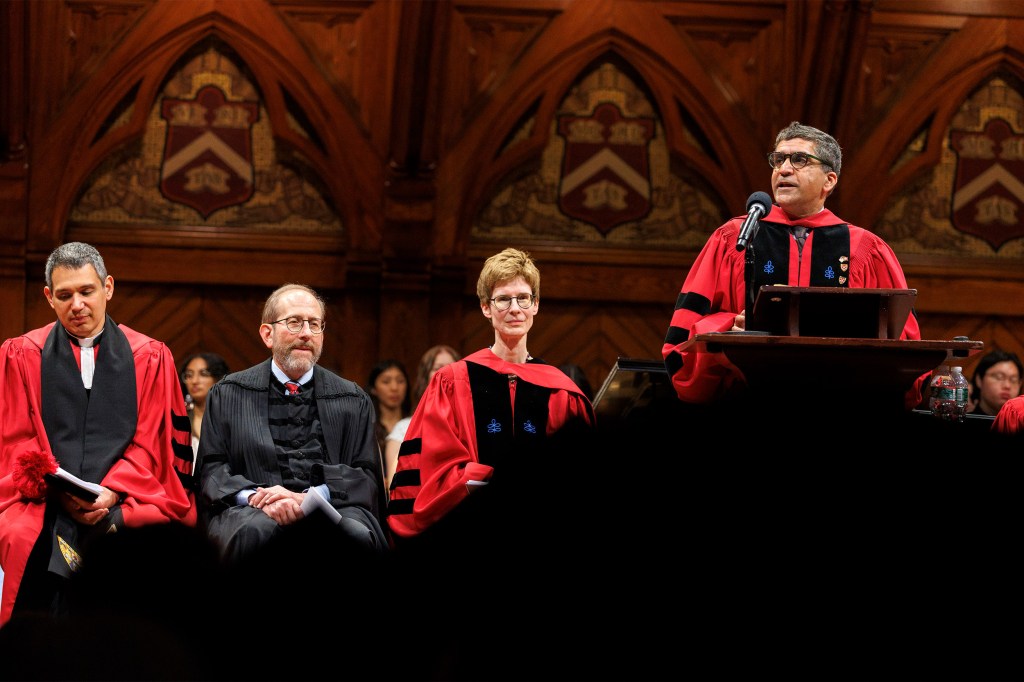 Phi Beta Kappa Literary Exercises takes place in Sanders Theatre.