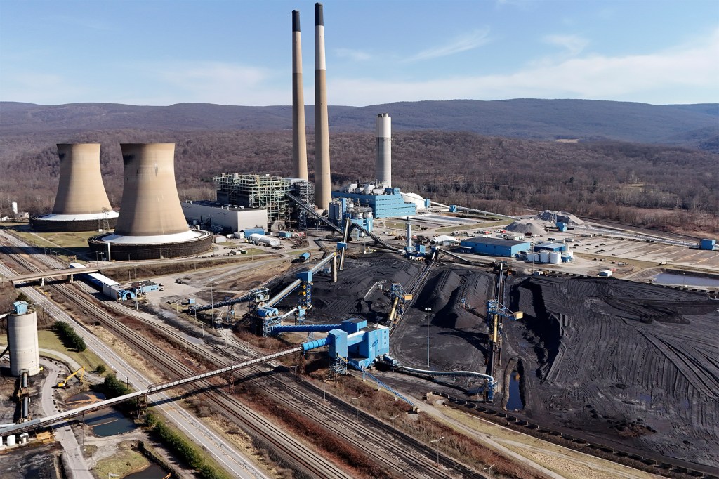 This is the Conemaugh Generating Station in New Florence, Pa.,