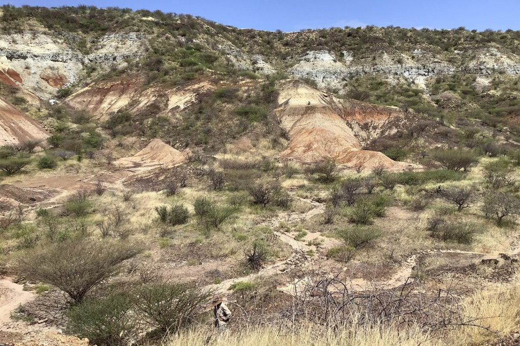 The site of Buluk, formed approximately 16 million years ago.