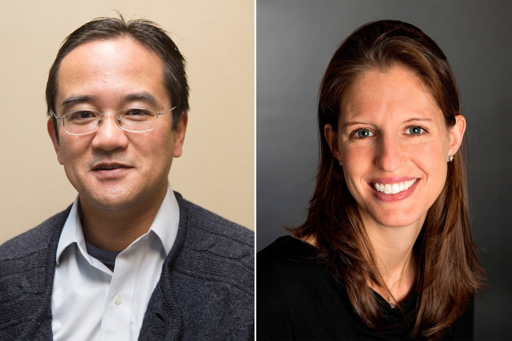 Nao Uchida (left) and Louisa Sylvia.