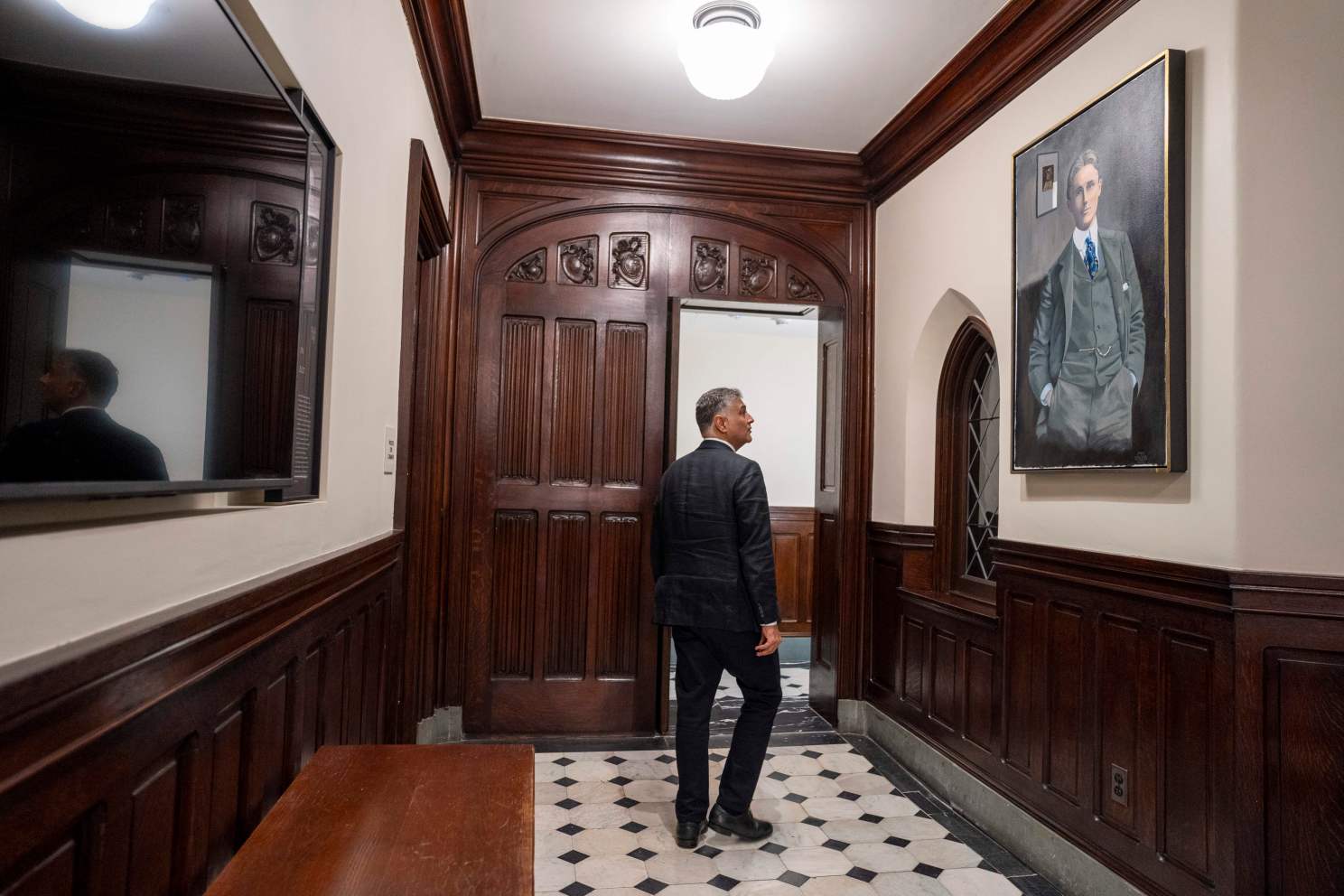 Salmaan Keshavjee, Dean of Adams House.