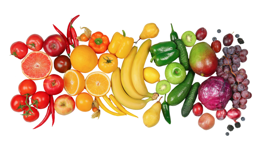 fruits and veggies