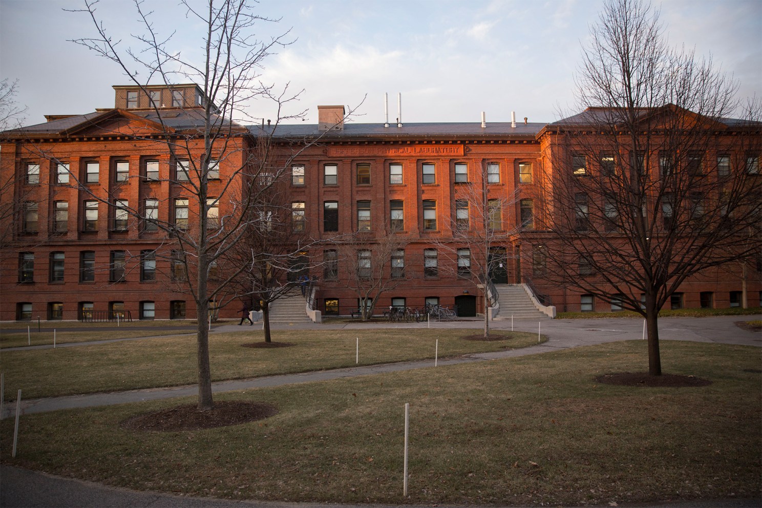 Views of the Jefferson Lab at Harvard.