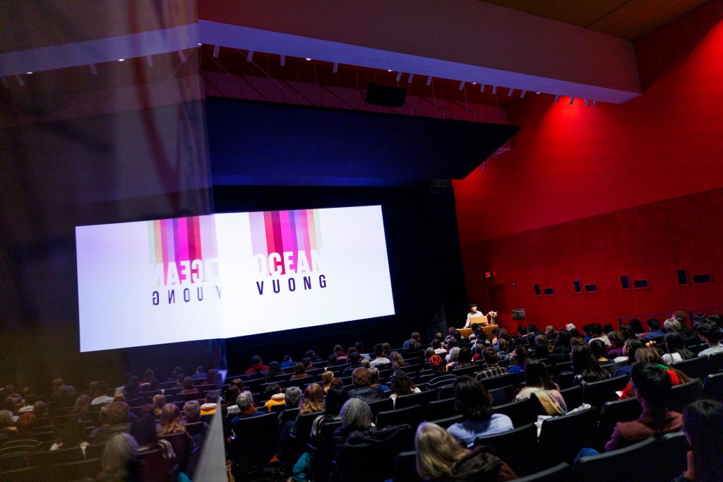 Ocean Vuong on stage