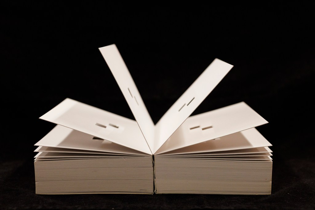 Pages from “Absence,” by Jeannie Meejin Yoon