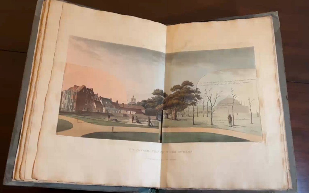 One of the special 3D books from the collections of the Loeb Library.