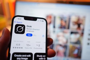 AI app Grok.