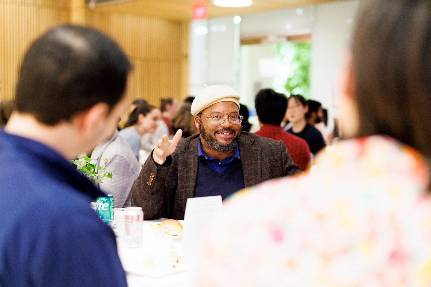 Imam Khalil Abdur-Rashid at interfaith event.