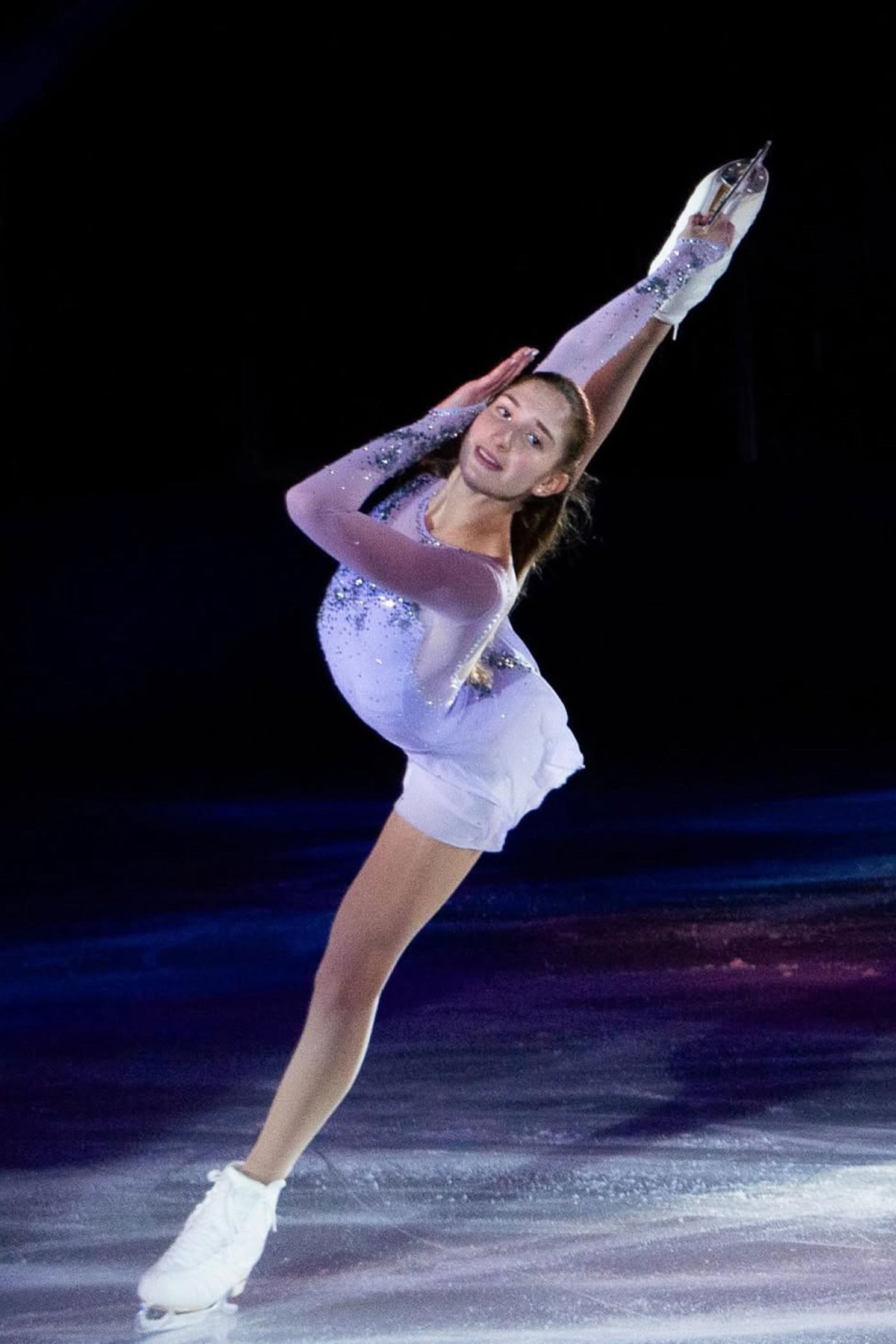 Figure skating performance from Caitlyn Kukulowicz.
