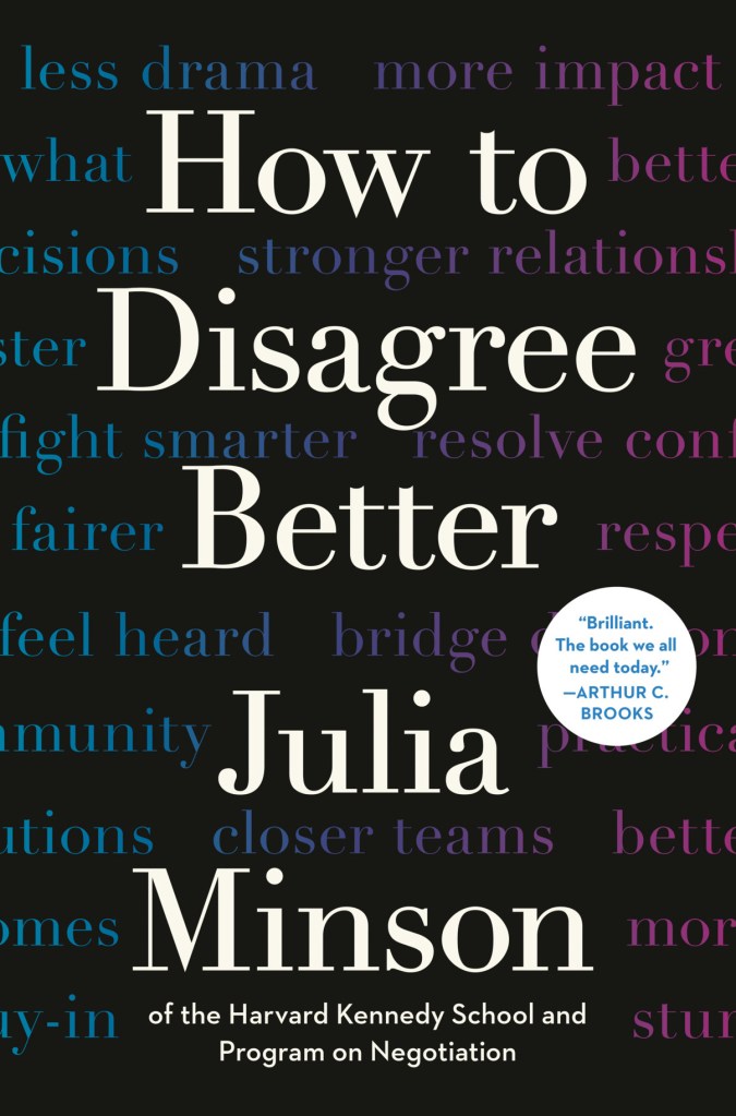 Book cover for How to Disagree Better.