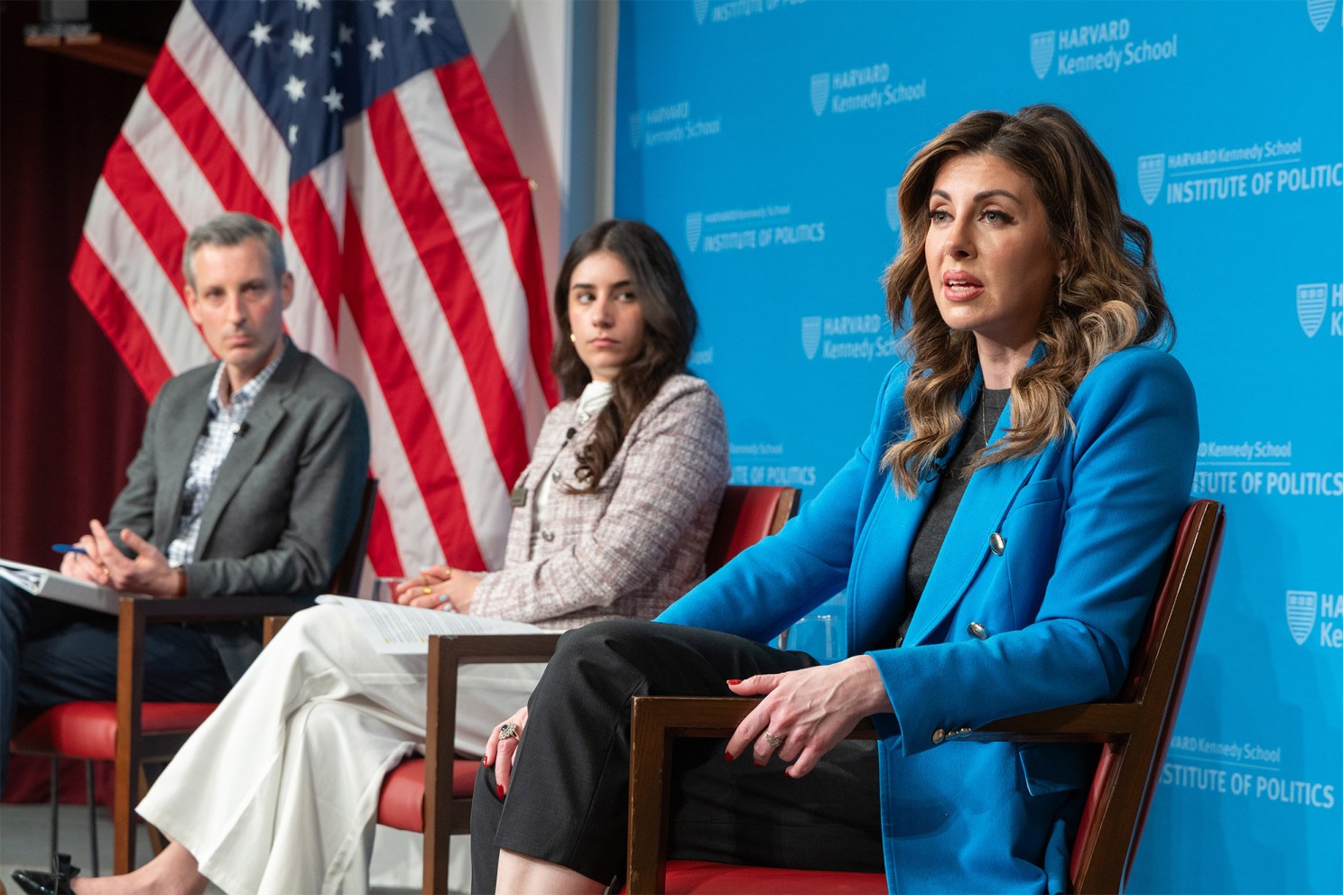 Ned Price, Bahar Moradi, and Morgan Ortagus,.