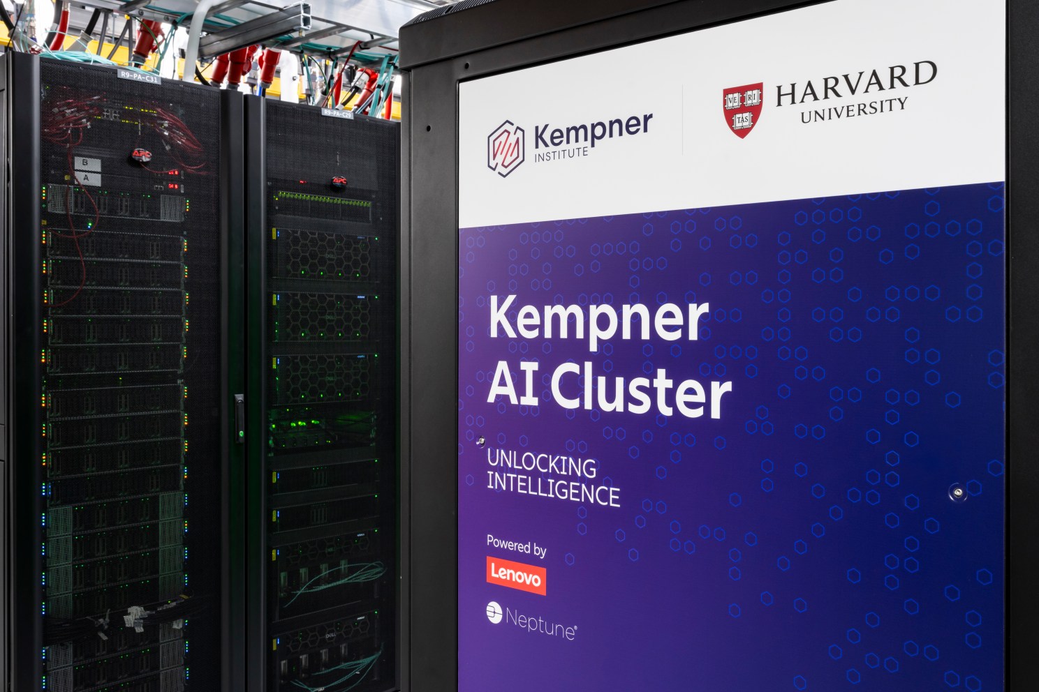 The Kempner's expanded AI cluster signage.