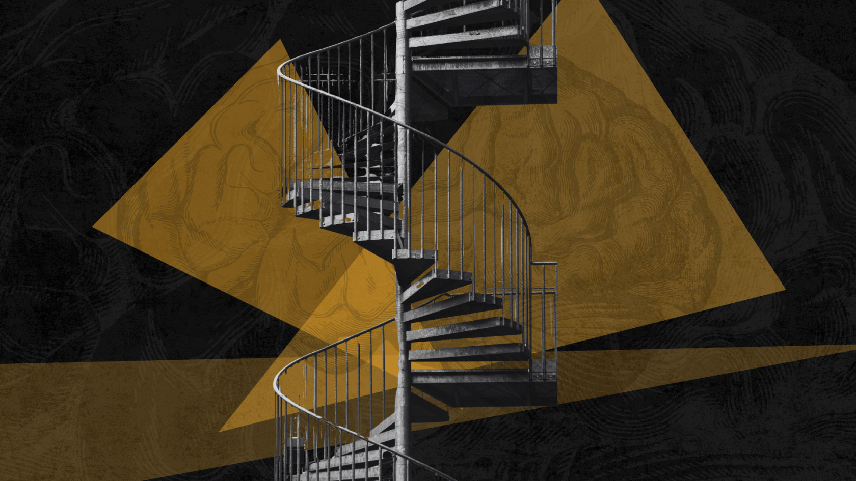 staircase in brain