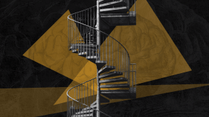 staircase in brain