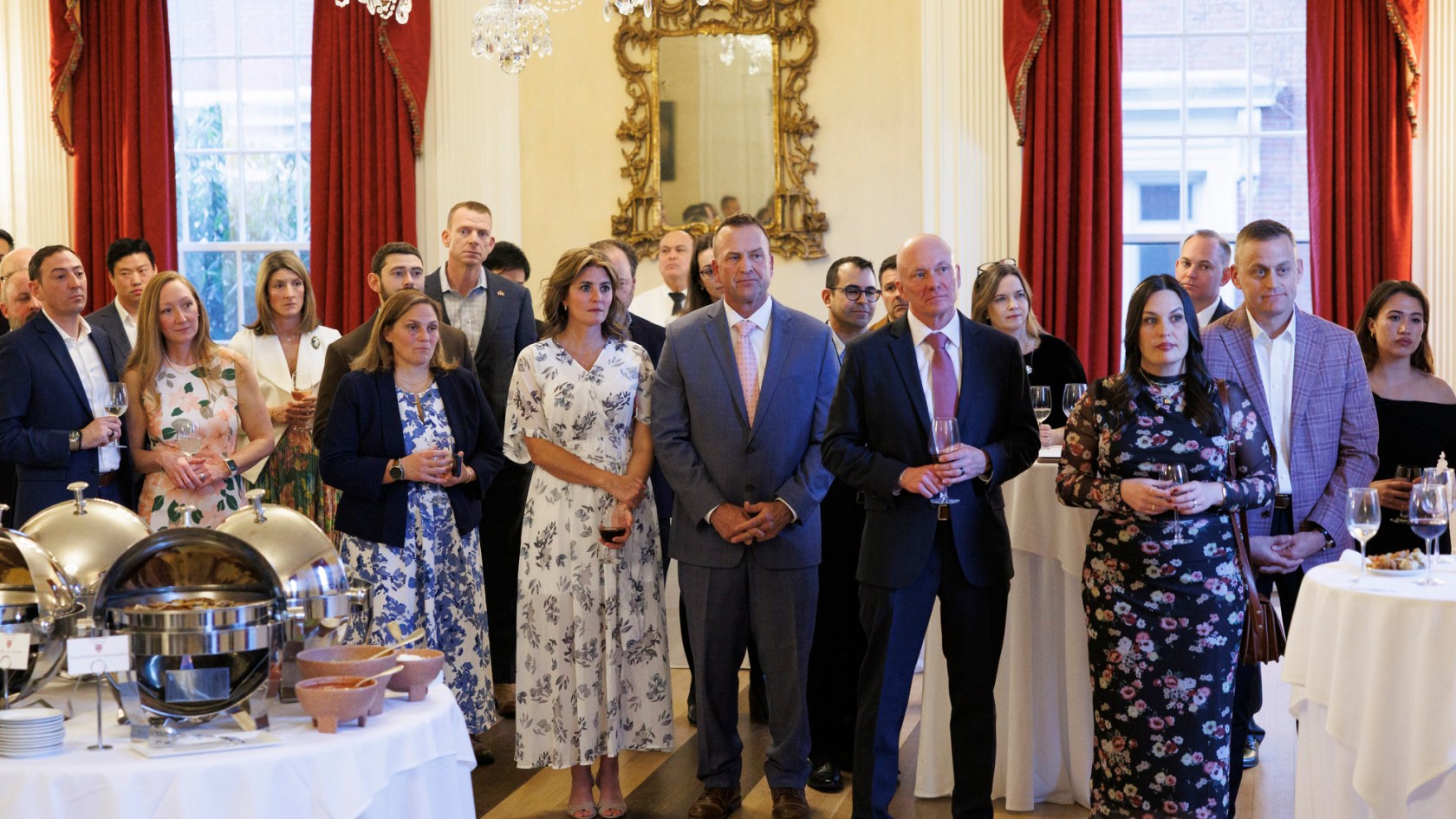 Reception for National Security Fellows.