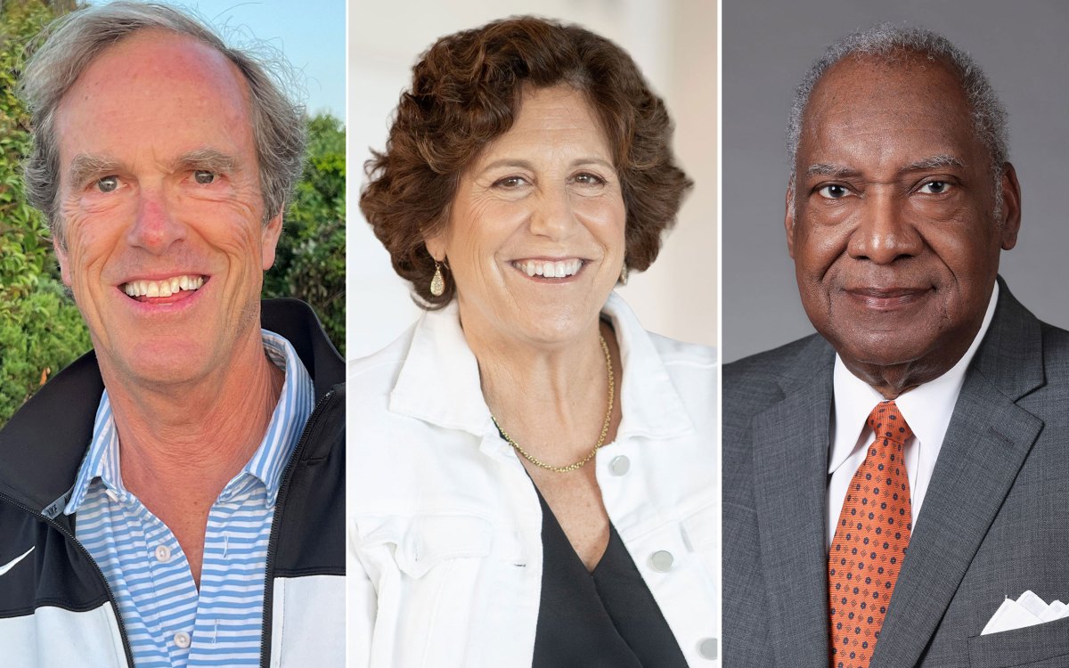 Thomas A. Dingman, Deborah Kaufman Goldfine, and Walter H. Morris Jr.